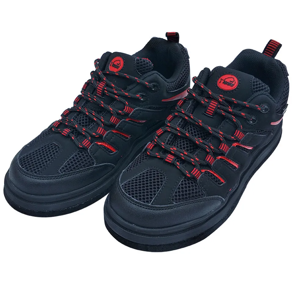 

Fly Fishing Shoes Hunting Fishing Sneakers Breathable Reef Rock Fishing Shoes Felt Sole with Nails Quick-drying No-slip Shoes