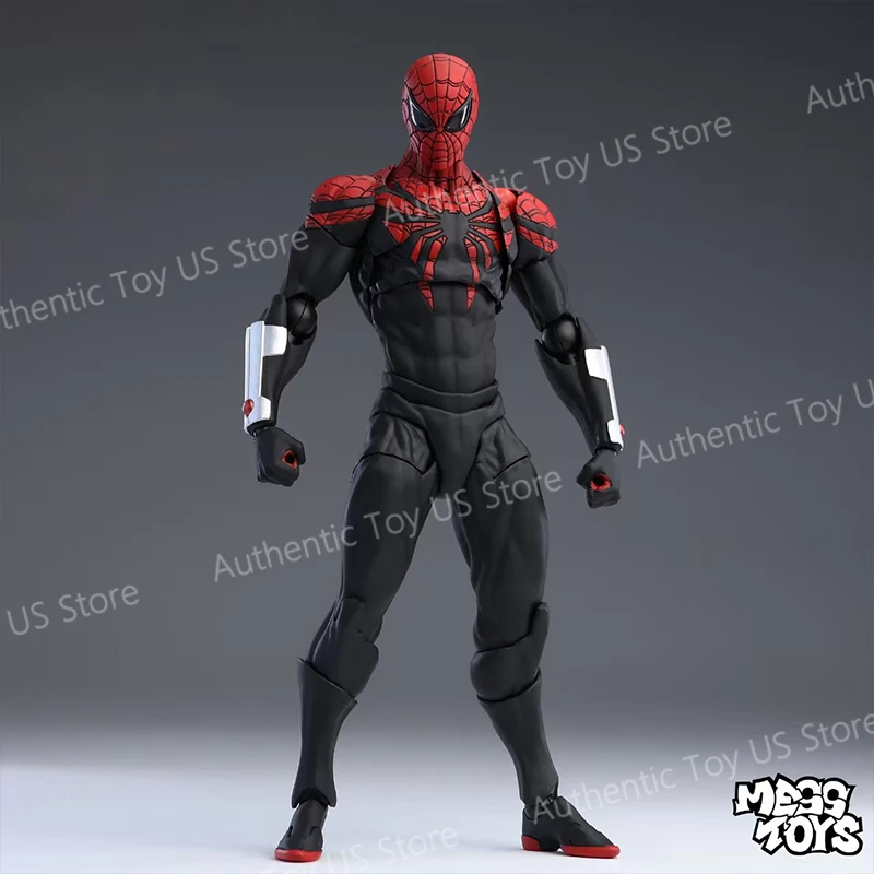 Original Mess Toys Spider Figure Black Suit Neighbor Symbiote