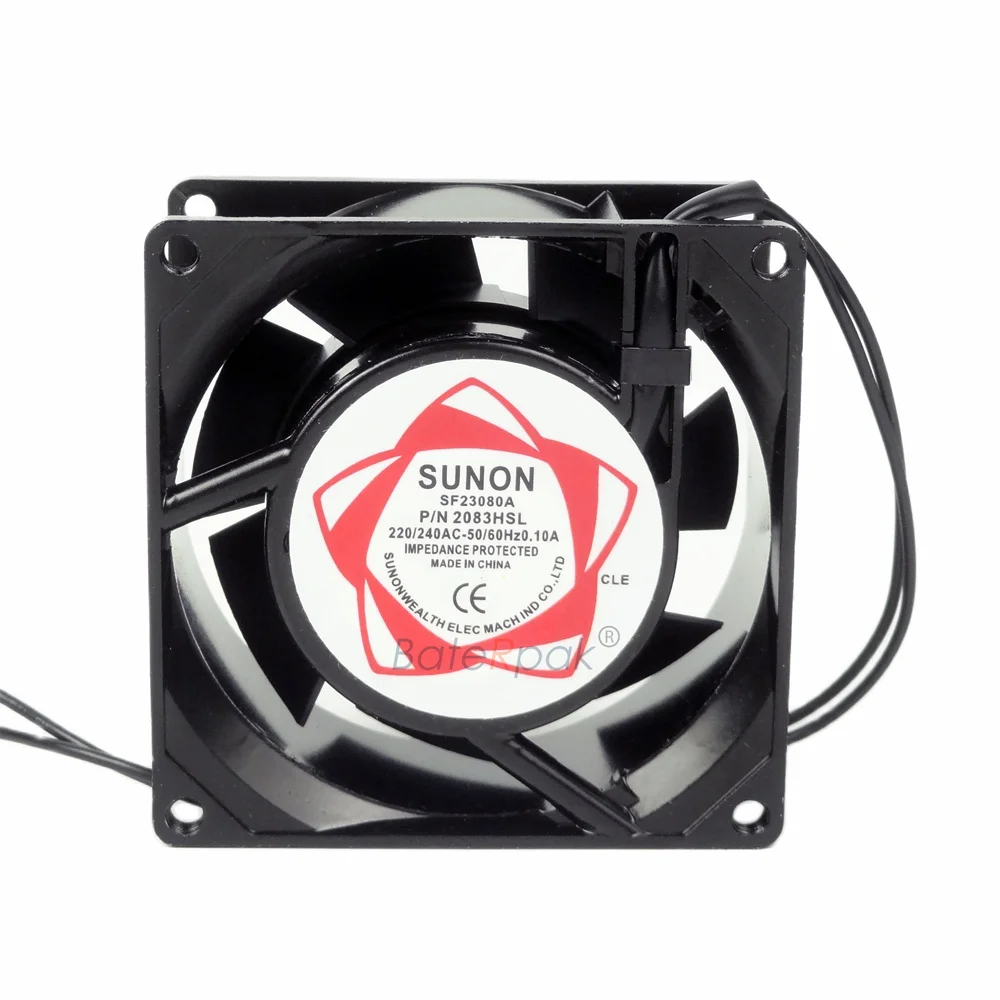 

BateRpak SUNON SF23080A 2083HSL,2083HBL Bundling machine 220V Cooling Fan ,Small Fans strapping machine parts,1pcs price