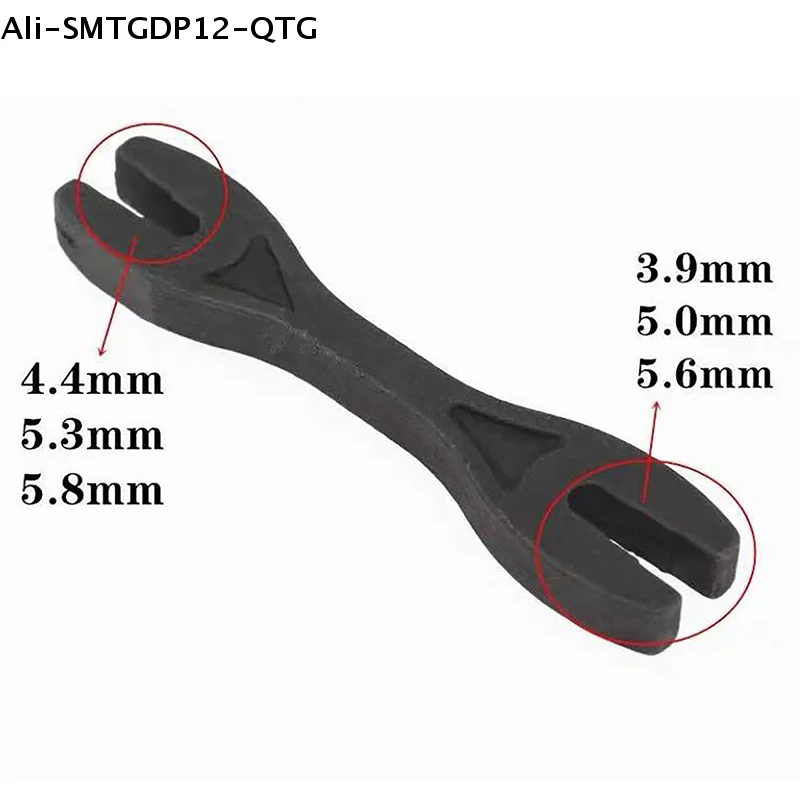 Multipurpose 6-In-1 Spoke Wrench for Motorcycle, Bike, and Auto Machinery Repairs