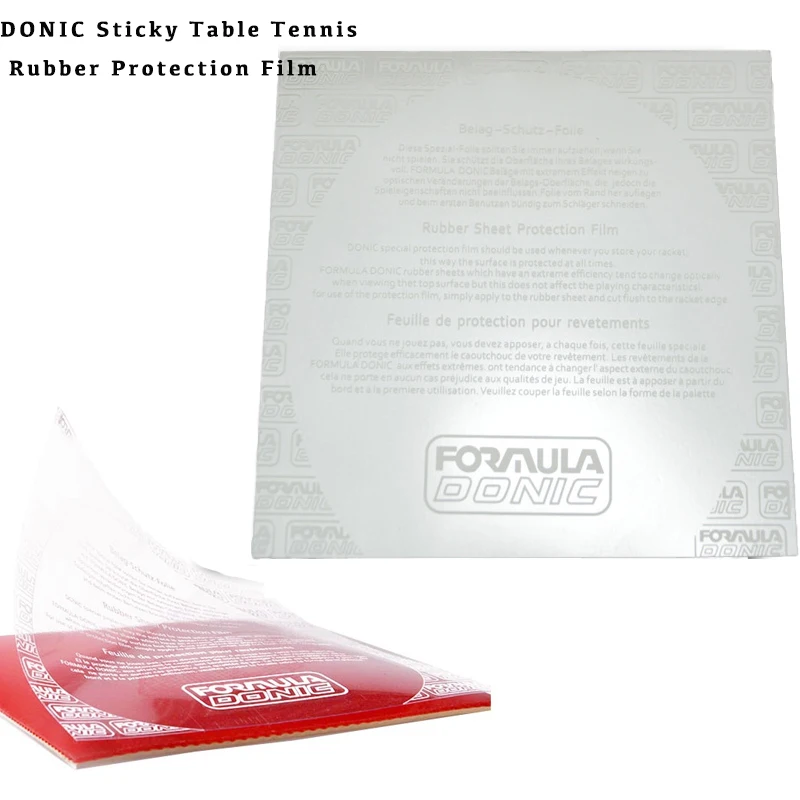 

5/10/15 шт. DONIC Премиум самоклеящаяся защитная пленка для летучей мыши для настольного тенниса, резиновая поверхность против царапин, чехол для ракетки для пинг-понга