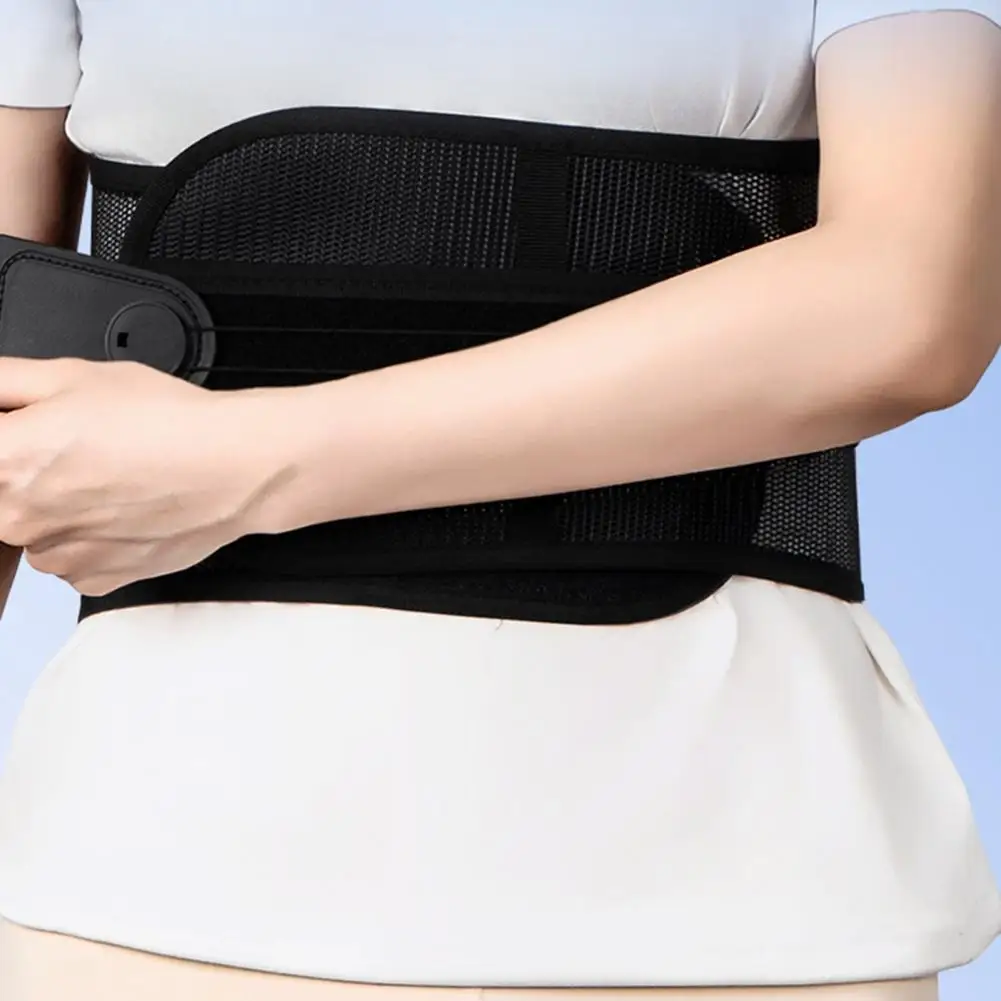 

Эргономичный поясничный поддерживающий пояс | Регулируемый компрессионный бандаж на талии для облегчения боли в пояснице и коррекции осанки