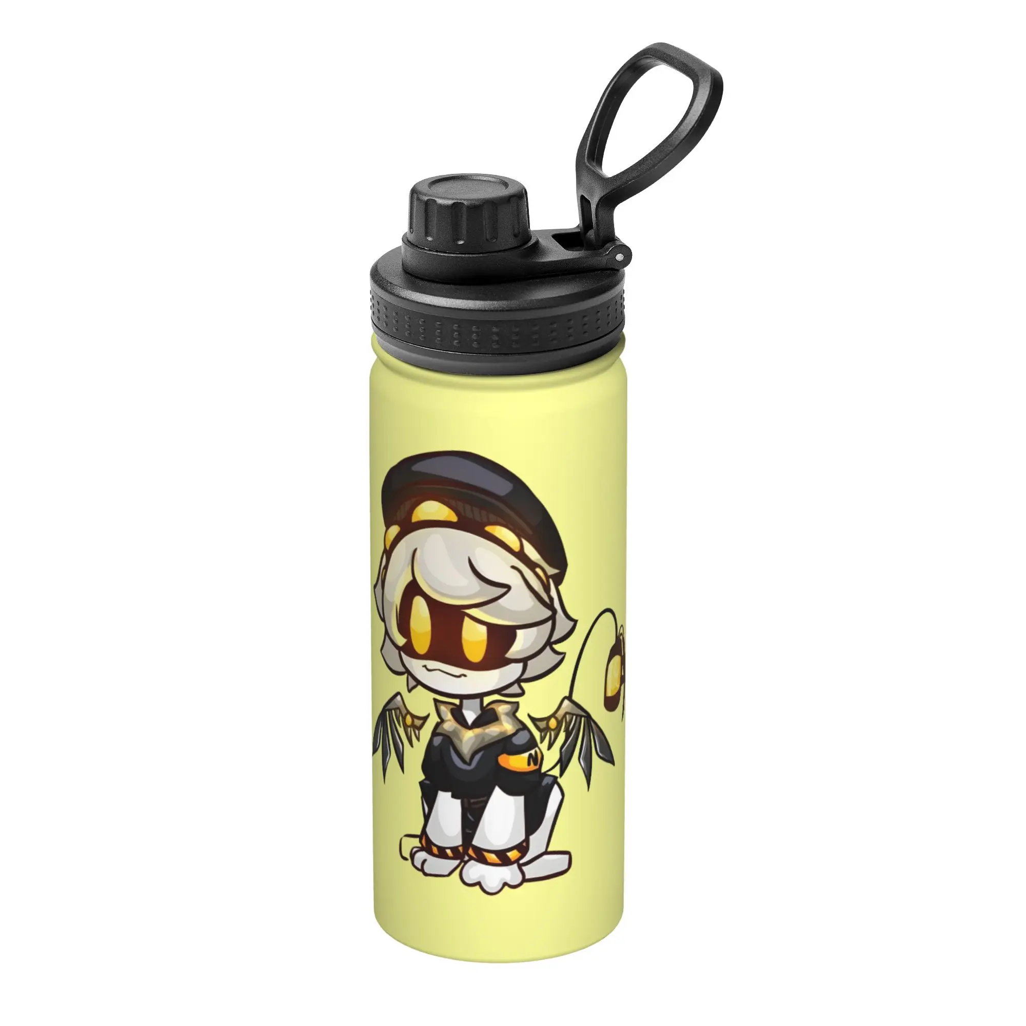 Uzi Doorman Murders Drones 18OZ Sports Insulated Kettle  Coffee Cups Stainless Steel Double Wall Mugs Spill Proof