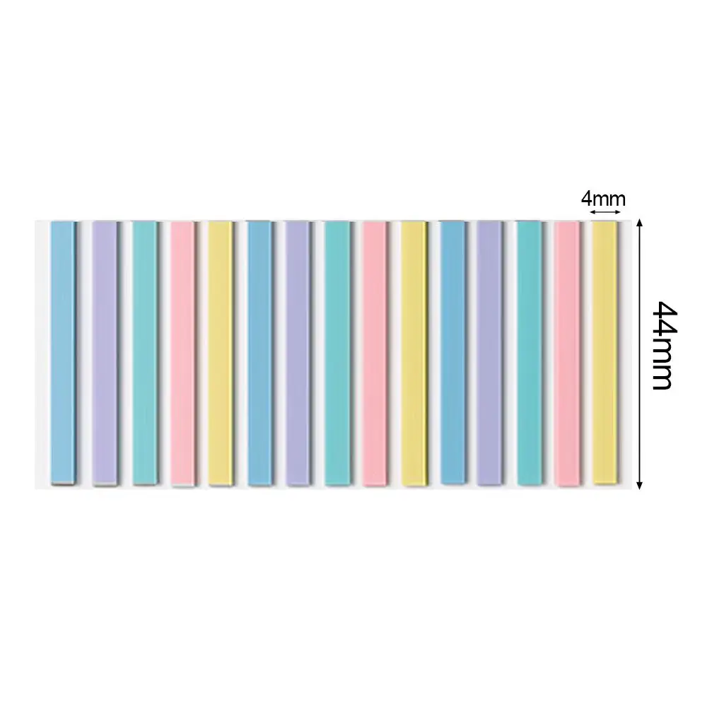 Gift Children Fluorescent Transparent Sticky Note Color Stickers Index Tabs