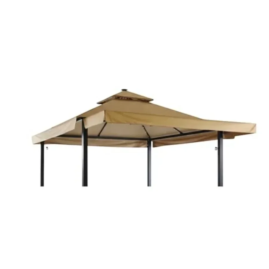 Reinforced RipLock 350 Replacement  Top Cover Compatible with Backyard Creation Awning 10 x 10 Gazebo Model L-GZ1023PST-A
