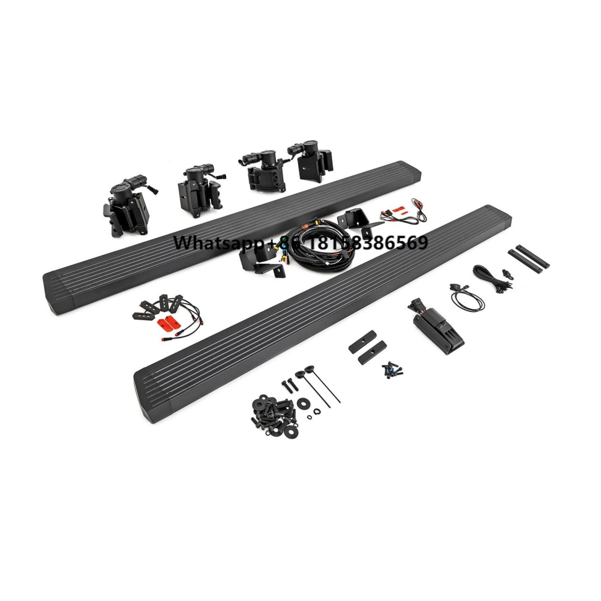

New Cars Auto Parts Panel Anti-Slip Automatic Power Electric 6 Bracket Running Boards Step Nerf Bar for Jeep JL