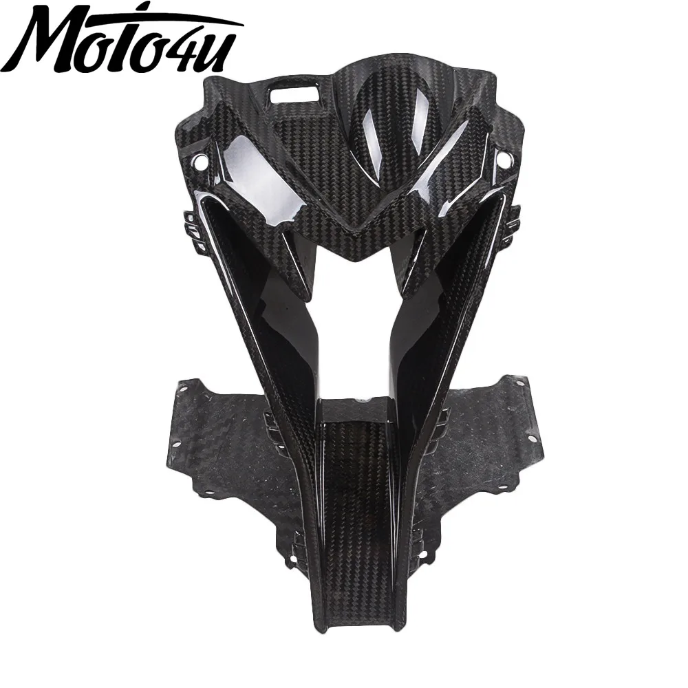 

For BMW S1000RR 2015 2016 2017 2018 Carbon Fiber Motorcycle Head Nose Cowl Air Intake Face Cover