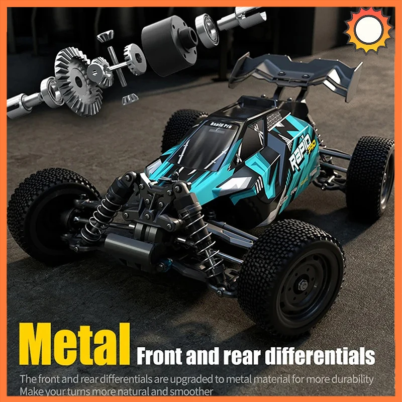 16201PRO 70KM/H RC Car 1:16 4WD Brushless Motor Electric High Speed Off-Road 2.4G RC Drift Racing Cars VS WLtoys 144010 Toys