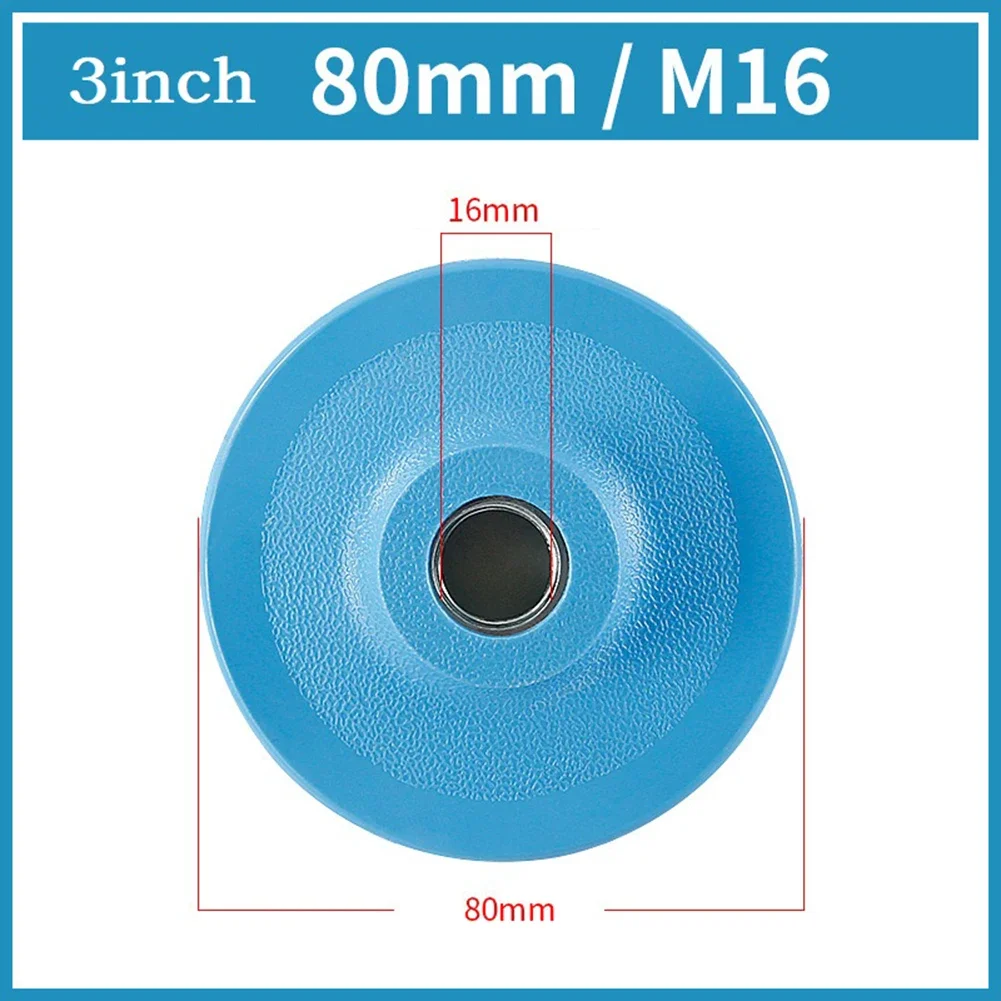 3/4inch Sanding Disc Backing Pad M10/M14/M16 Thread Self-adhesive Sucker Pad Hook-Loop Backed Plate Sander Polishing Suction Dis