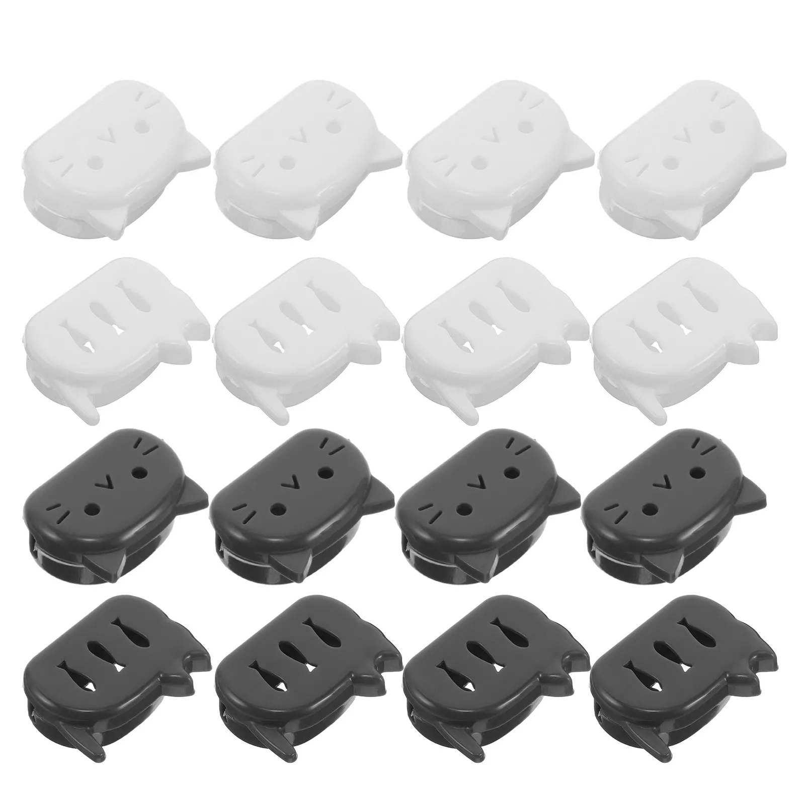 16Pcs Cat Toothbrush Covers Travel Cute Animal Shape Toothbrush Protector Caps Portable Manual Brush Head Storage Bulk Case