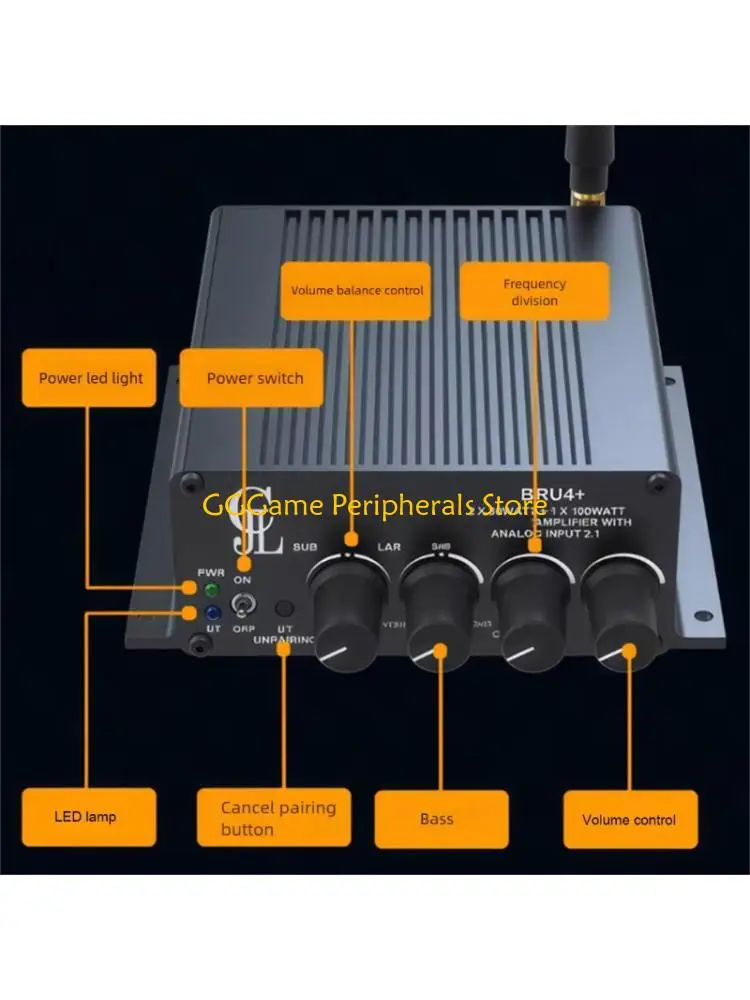 

U55B Premium Wireless Auditory Amplifier With Bluetooth-compatible 5.3 Advanced Sound