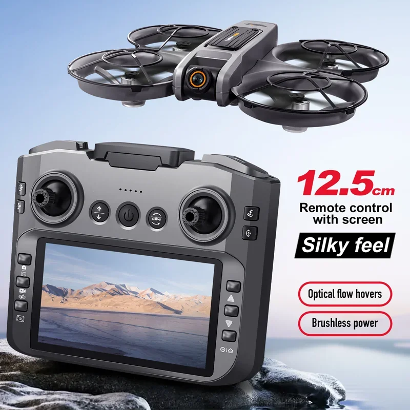 S156 Drone GPS 8K Camera, 5G WiFi FPV Quadcopter 360° Dual Obstacle Avoidance, Brushless Motors Foldable RC Drone Quadcopter