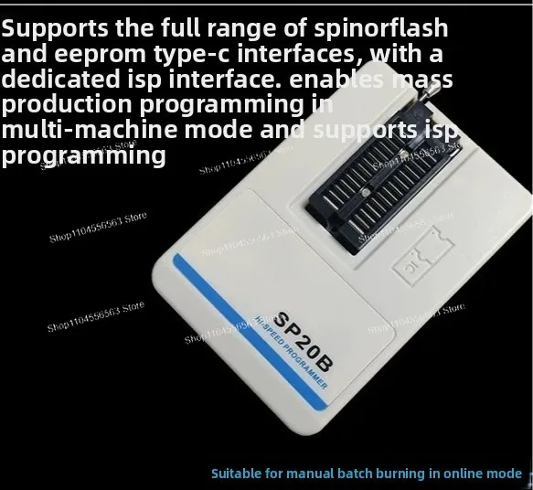 SP20B/F/X/P Laptop Motherboard Repair High-Speed Mass Production Flash Chip Burner Programmer