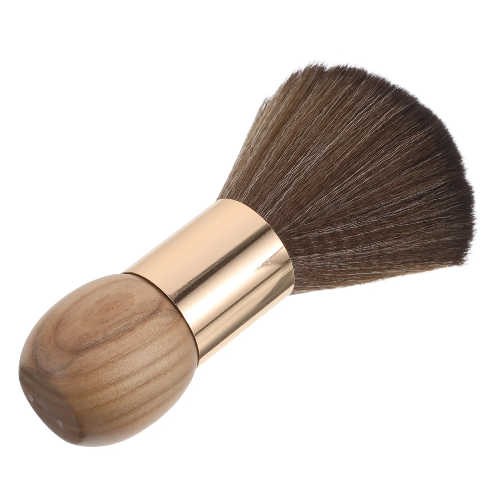 

Barber Neck Duster Brush Large Wood Handle Soft Bristles Hair Cleaning Neck Hair Brush Professional Barber Accessories Salon