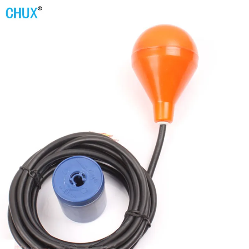 CHUX Sensor Ball interruttore di livello dell\'acqua interruttore a galleggiante cavo da 5 metri 10A controller della pompa interruttore a mercurio