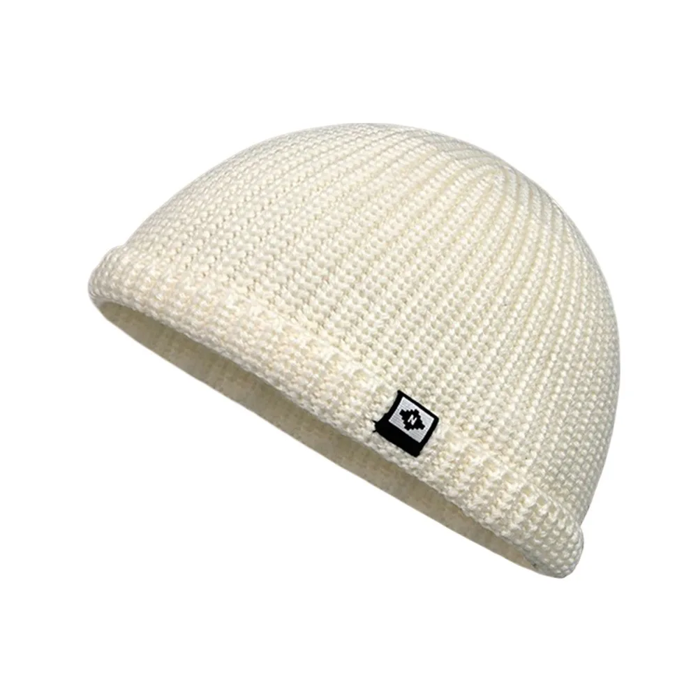 Soft Knitted Hat Windproof Hip Hop Hat Autumn Winter Hat Ear