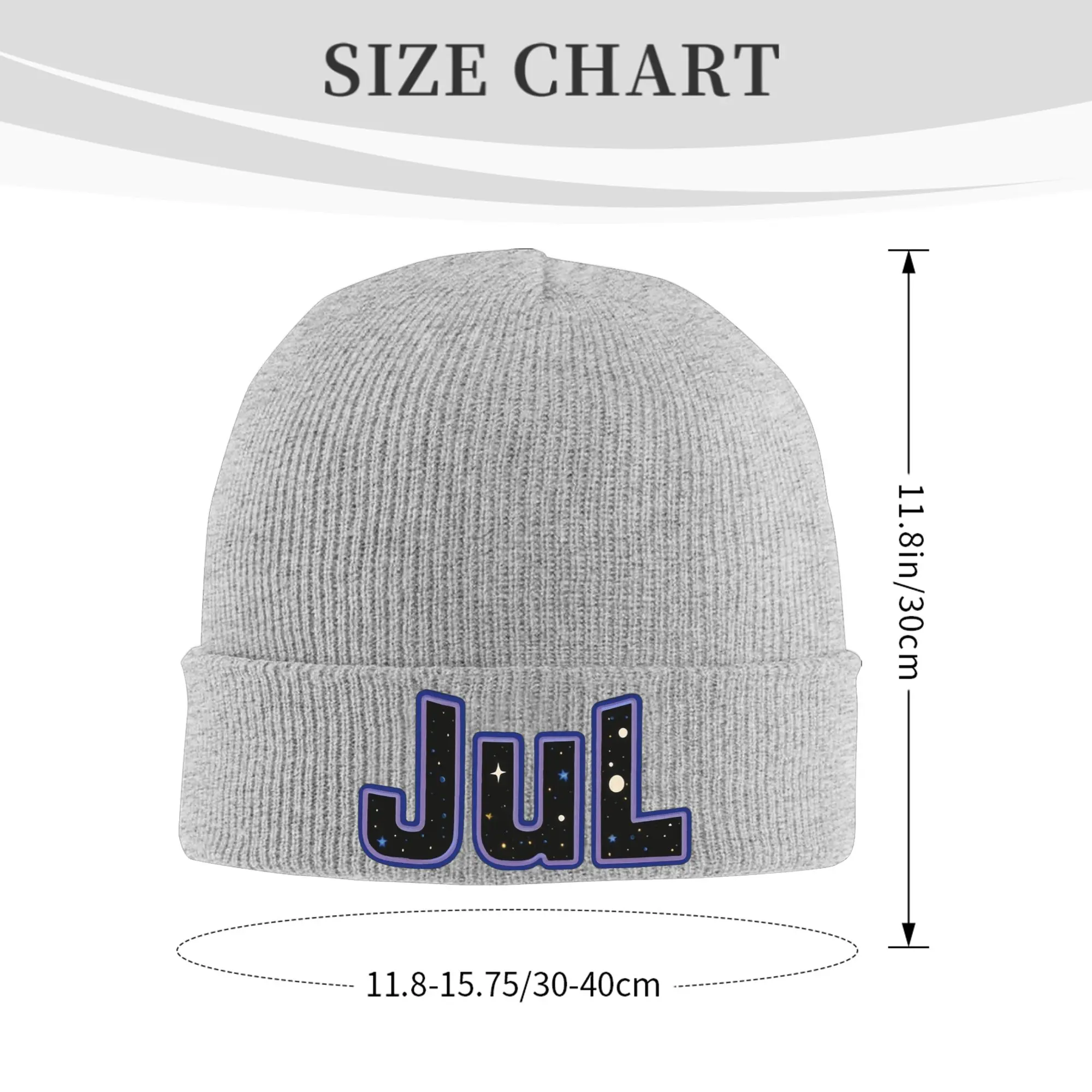 قبعة شعار مغني الراب JUL Otoño Invierno Gorros Gorro holgado Hombres Mujeres Gorro de Punto acinliko #4