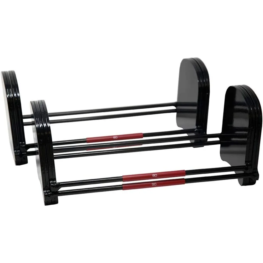 EXP 70-90lb. Dumbbell Kit, Stage 3 Expansion Kit, Only Compatible After Stage 1 & Stage 2 EXP Adjustable Dumbbells Purchase