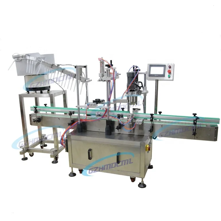 Spray Pump Crown Stelvin Lid Capping Machine