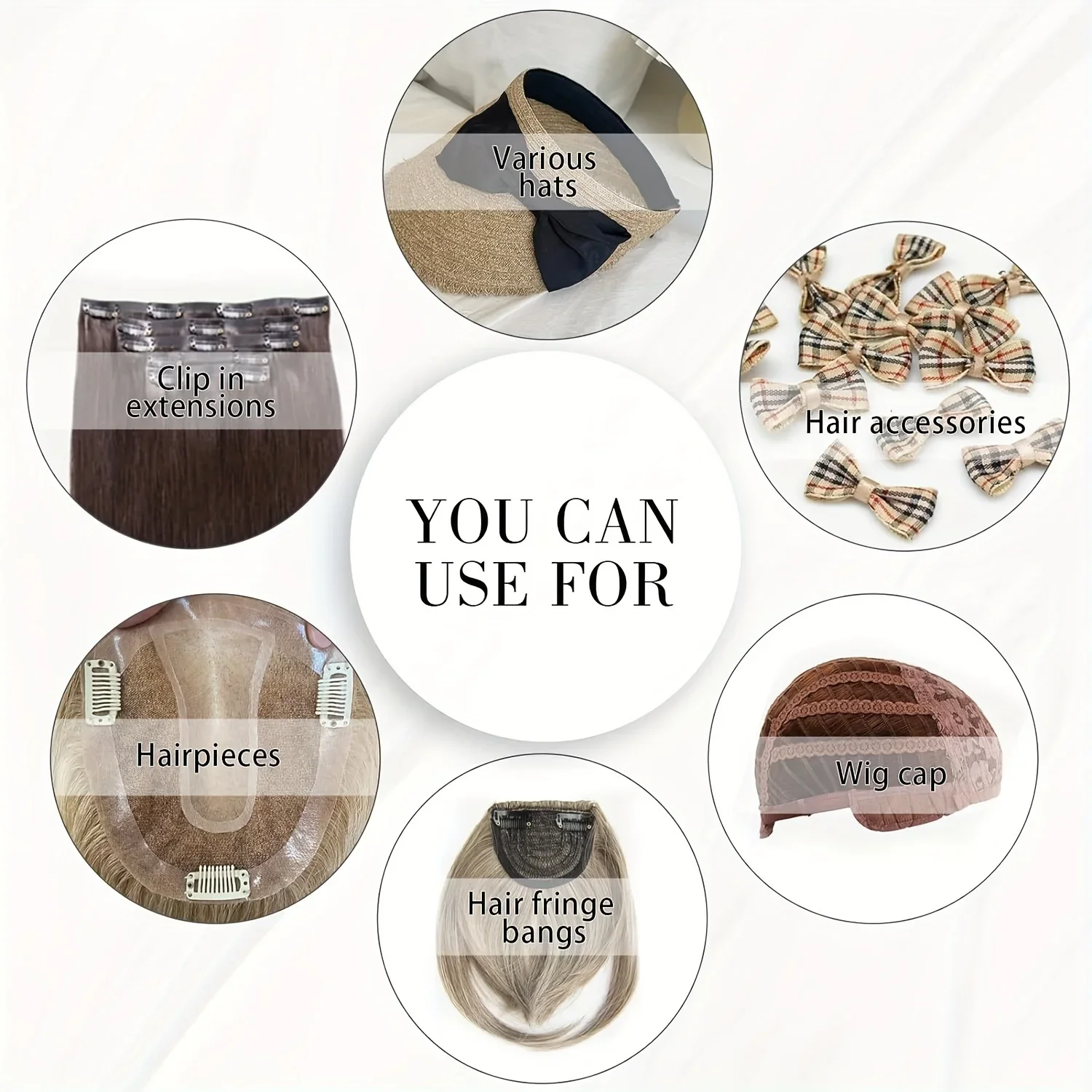 10-100Pieces Hair Extension Clips Wig Tools 9 Teeth Wig Clips Seamless Human Hair Extension Clips Hair Extension Clips For Bangs