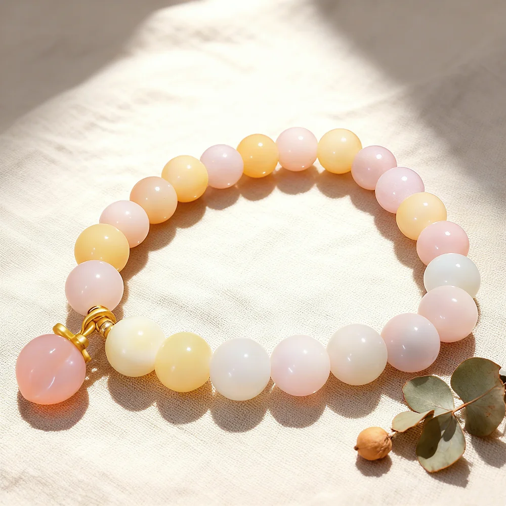 

Jewelry Bracelets Colorful Natural Stone Fashion Women's Bracelets Handmade Luck and Companionship