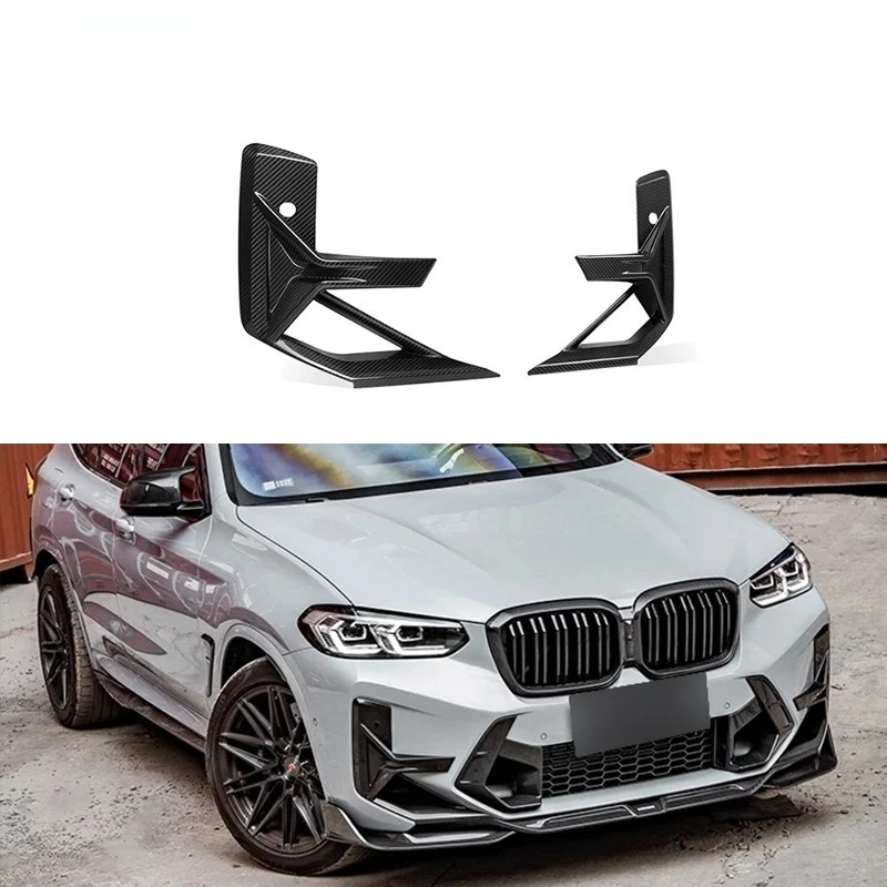 Front bar trend fog light frame vent decoration spoiler cover accessories