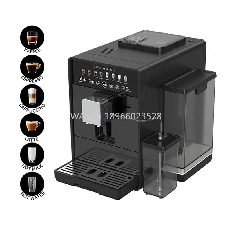 

Коммерческая кофемашина для эспрессо, 6,86 дюйма, сенсорный экран Cafetera, профессиональная электрическая машина для холодного приготовления, полностью автоматическая