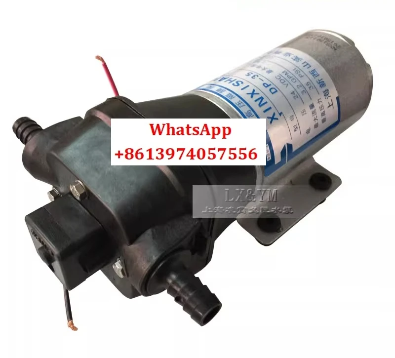 

Water Pump DP-35 Micro Diaphragm Pump High Pressure Pump Car Wash 12v24V