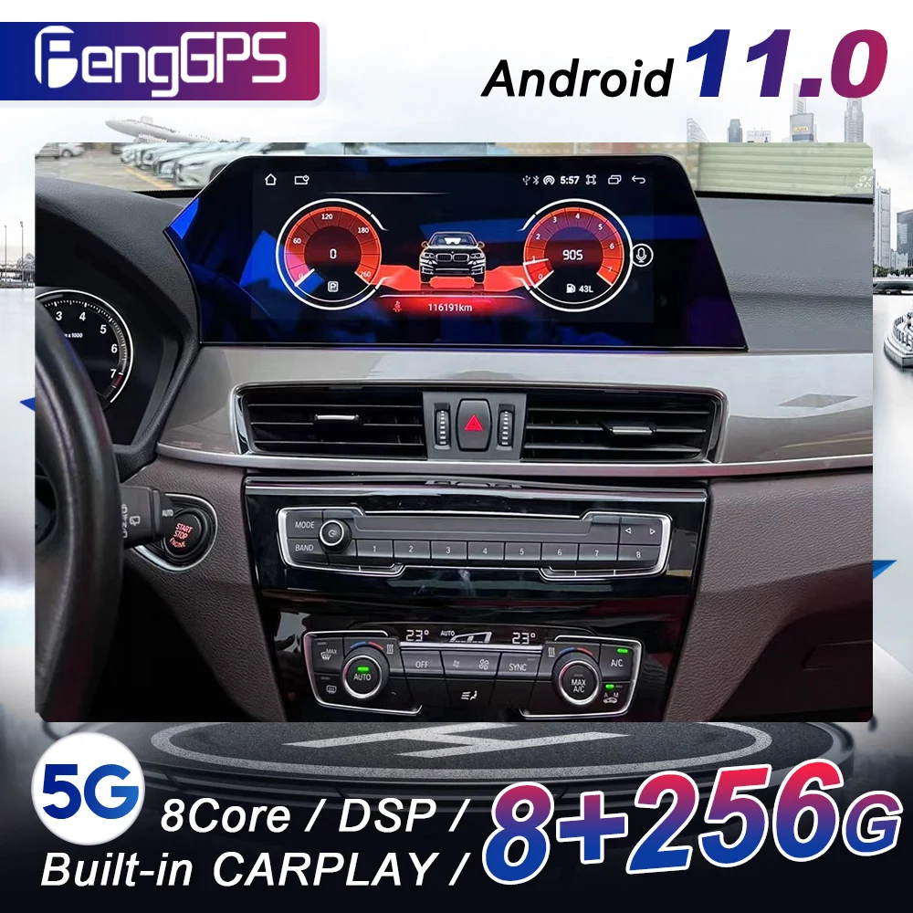 

12.3" Android Car DVD Receiver For BMW X1 E84 CIC 2010-2015 Auto Radio Stereo Carplay GPS Navigation Multimedia Player Head Unit