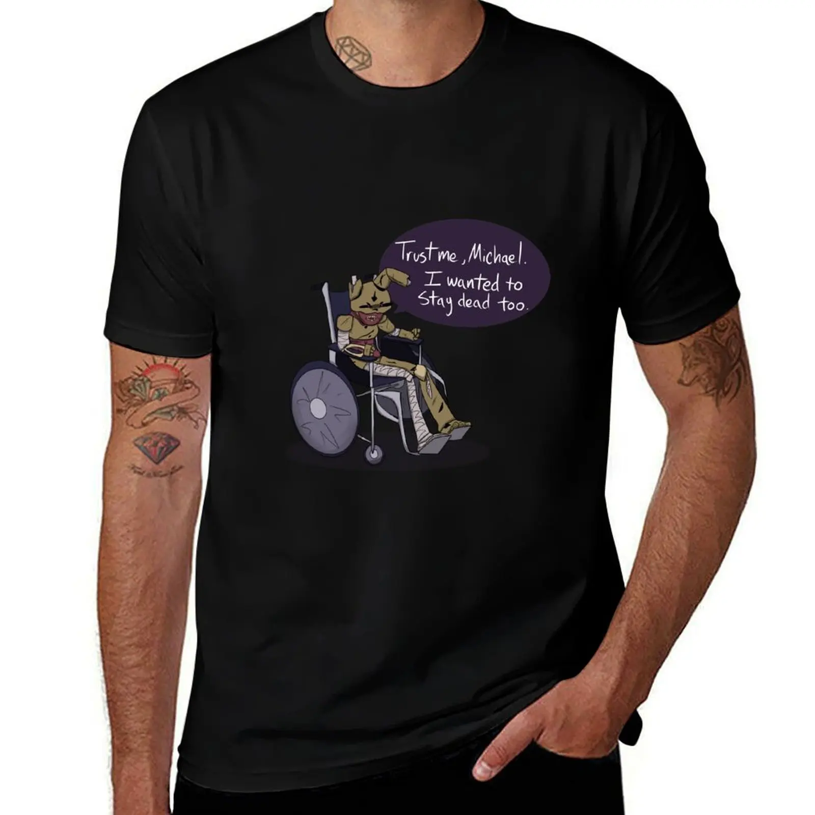 

PeePaw William Afton T-Shirt man t shirt graphic cotton t shirt man