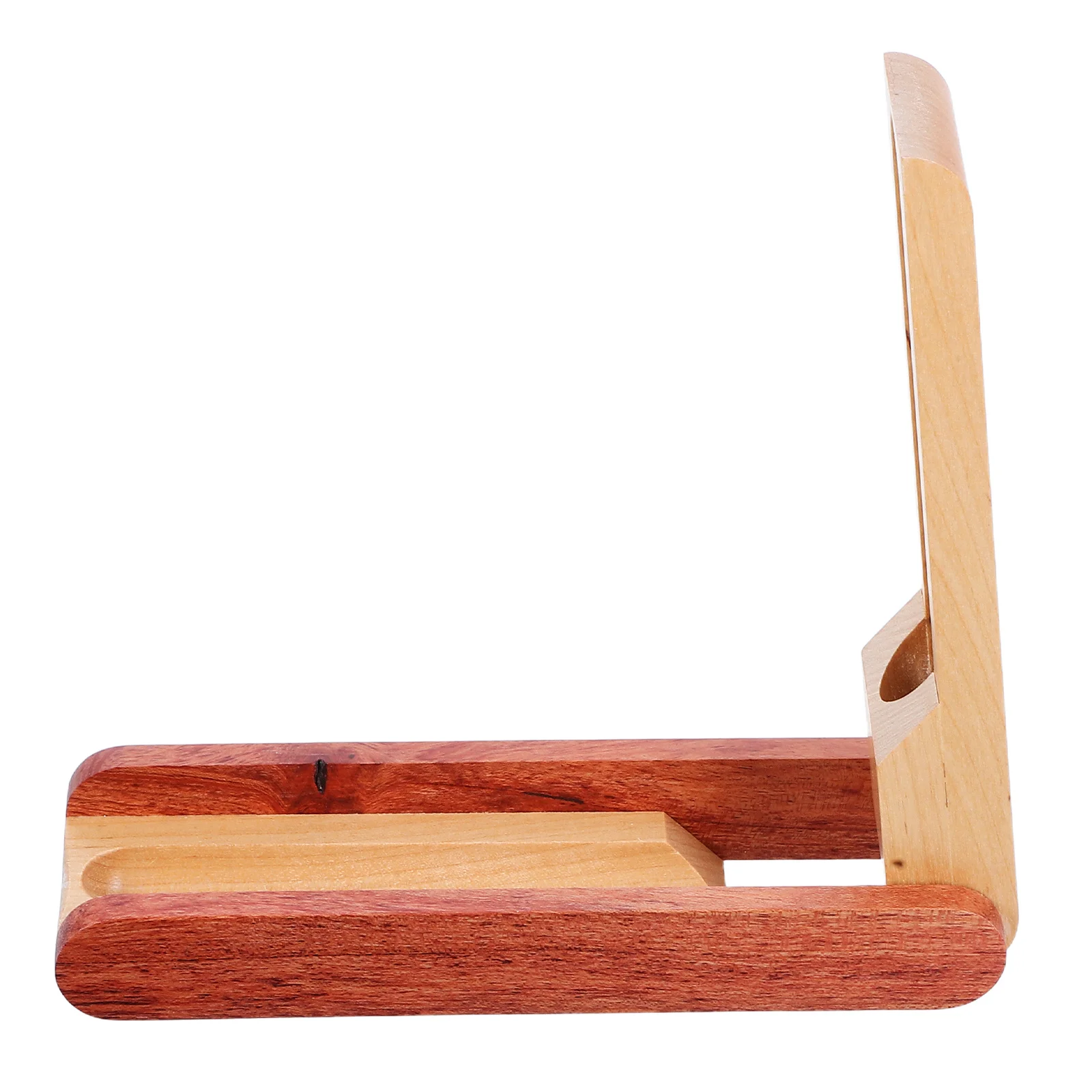 

Solid Wood Dual Tone Pen Box Vintage Design Desk Stationery Organizer Business Office Pen Holder Office Organisation