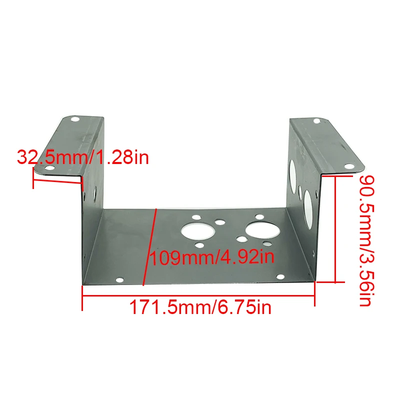 Car Air Parking Heater Base Mounting Bracket Floor Plate Protect Without Side Stand Silver For Eberspacher Webasto Truck VAN Bus