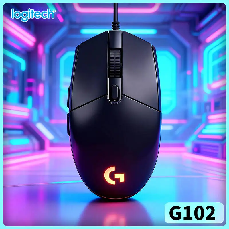 

Игровая мышь Logitech G102 Prodigy: время отклика 1 мс, частота опроса 1000 Гц, синхронизация RGB-подсветки для долгих игровых сессий и удовольствия от игры