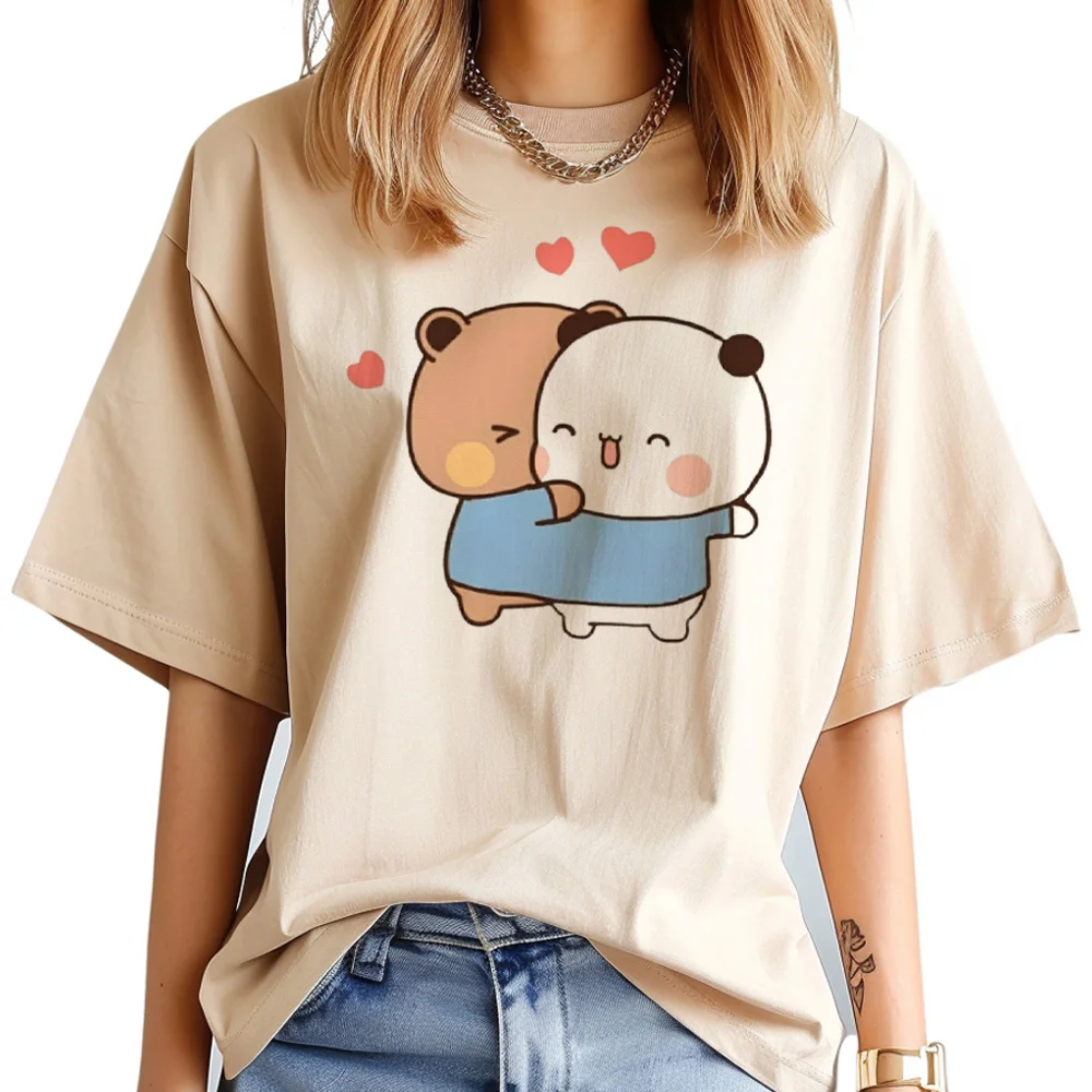 

Bubu And Dudu t shirt women manga tshirt girl y2k designer Japanese clothing