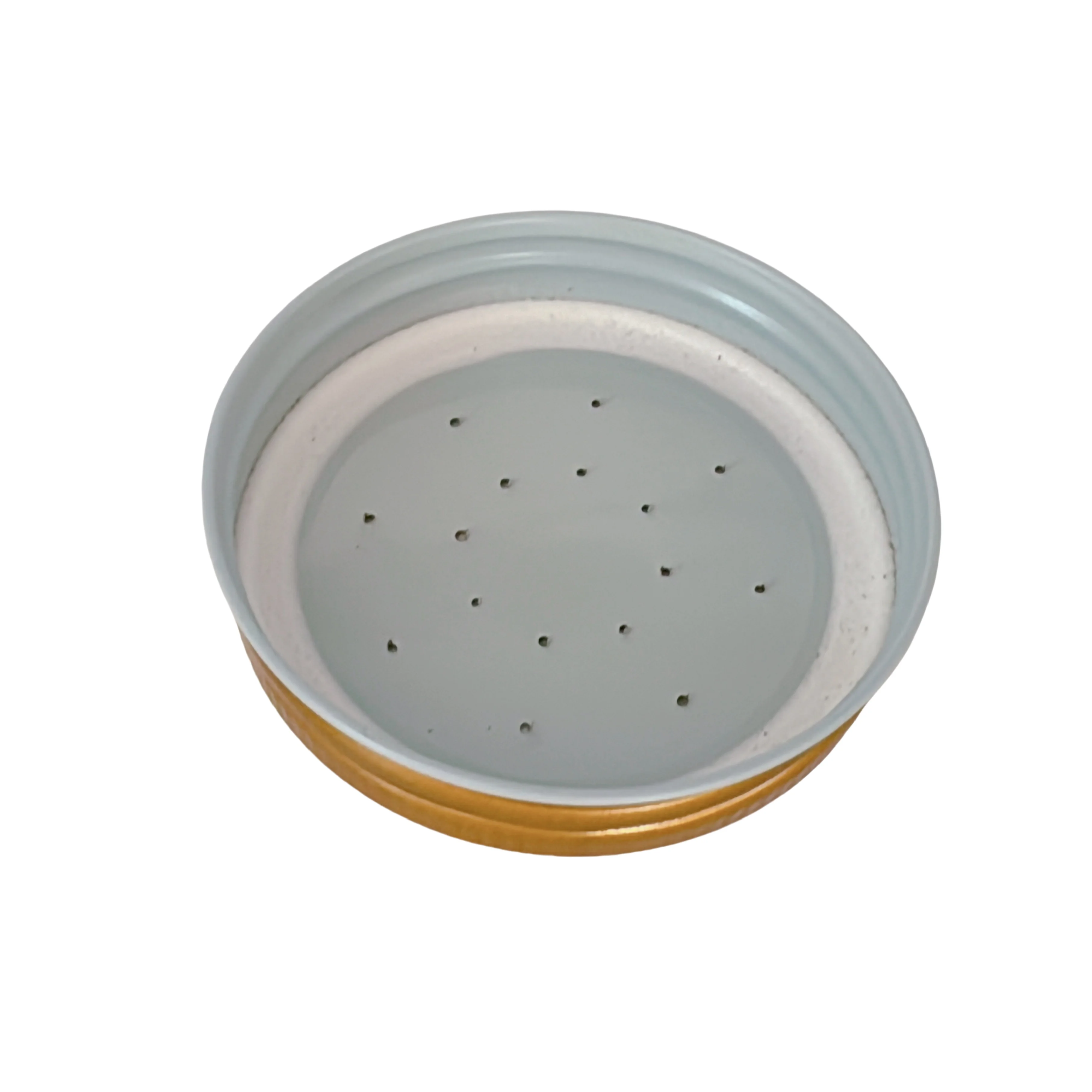 6 Pcs Punched Feeder Caps for Bee Hive Waterer bottle Bees Lids Feeder Device Beekeeping Feeding Equipment Cap