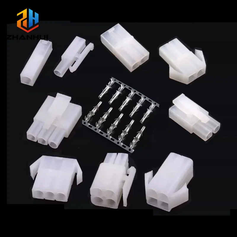 2/5 Sets Large Tamiya Connector Set (6.2mm Pitch) - Male/Female RC Battery Plugs for RC Vehicles & DIY Wiring