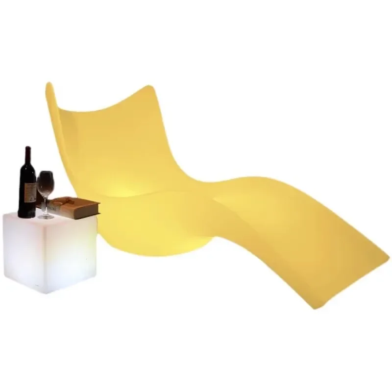 

Luminous Beach Chairs Outdoor Pool Chairs Outdoor Hotel Nordic Single