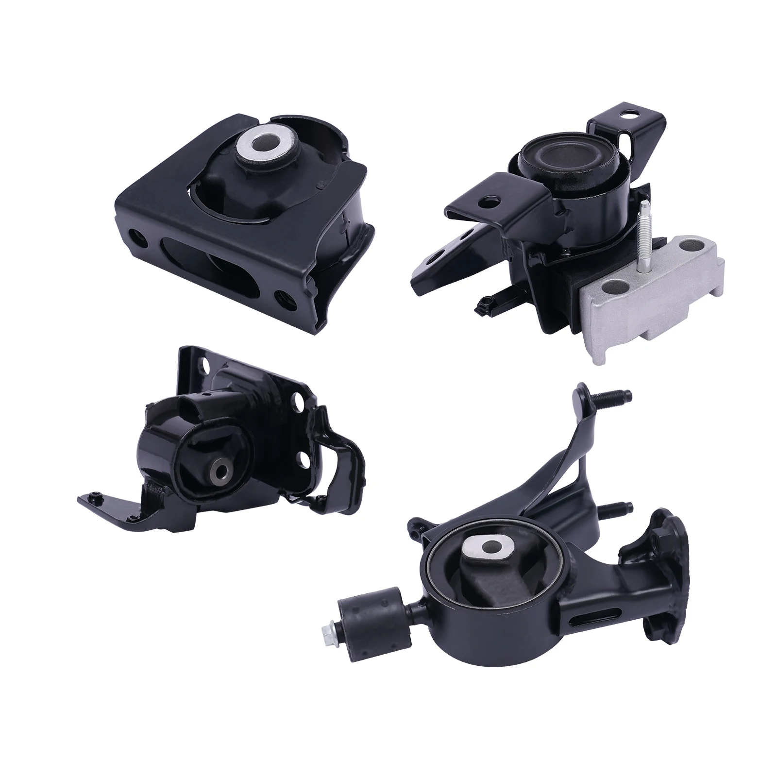 Car Engine Motor Mounts Hydraulic For 2006 2007 2008 Toyota RAV4 2.4L Engine Motor And Trans Mount Set 4PCS New Front Right Rear