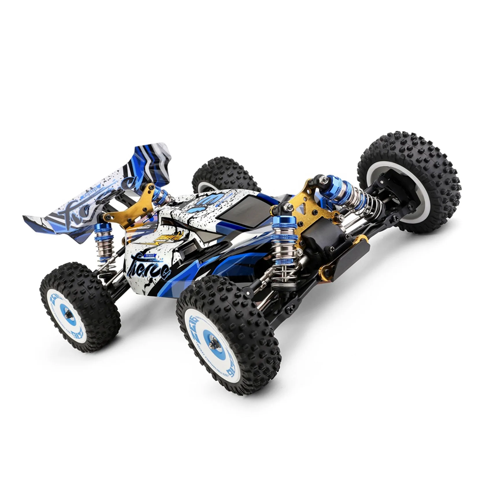 

8Pcs Front And Rear Tires Wheel Tyre For Wltoys 124017 1/12 RC Car Upgrade Parts Spare Accessories
