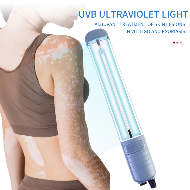 311nm is recommended by doctors for the treatment of vitiligo psoriasis with Uvb UV light therapy lamps