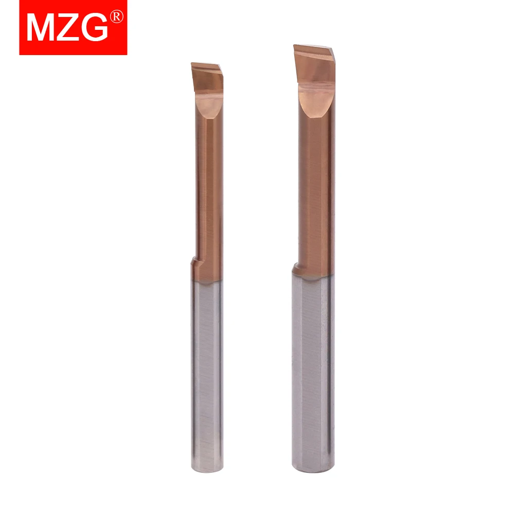 MZG 1pcs MTR Small Hole Boring Tool Machining Center Lengthened Tungsten Steel Alloy Turning Aperture