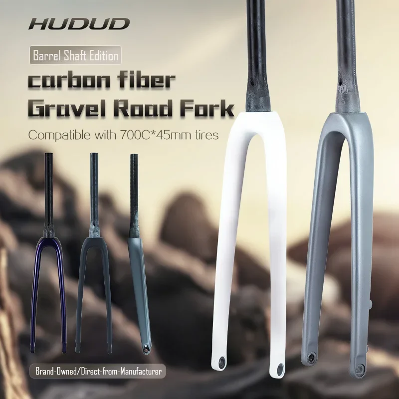 

Гоночное велосипедное шоссейное/гравийное велосипедное колесо HUDUD R10 из карбона, 700C, коническое рулевое колесо, цвет на заказ, вилка 480 г