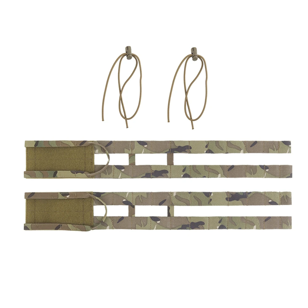 R Double Row Camouflage Waist Cover Quick Release Handle Waist Adjustment Compatible with JPC AVS SPC