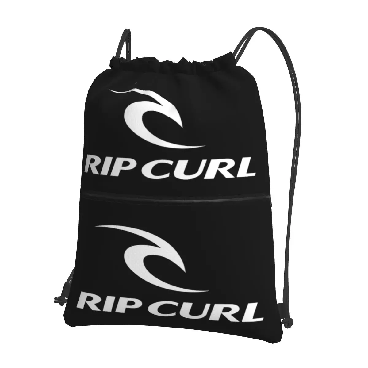 

Портативные рюкзаки Rip Curl с логотипом, сумка на шнурке, Повседневная сумка на шнурке с карманами, сумки для мелочей для путешествий, спорта, для мужчин и женщин