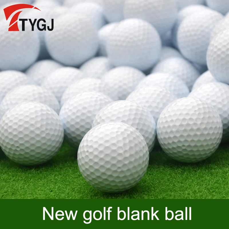 TTYGJ New 5pcs Golf Balls Training for Distance Straight Shots Outdoor Sports White Double layered Ball  Practice Training Aids