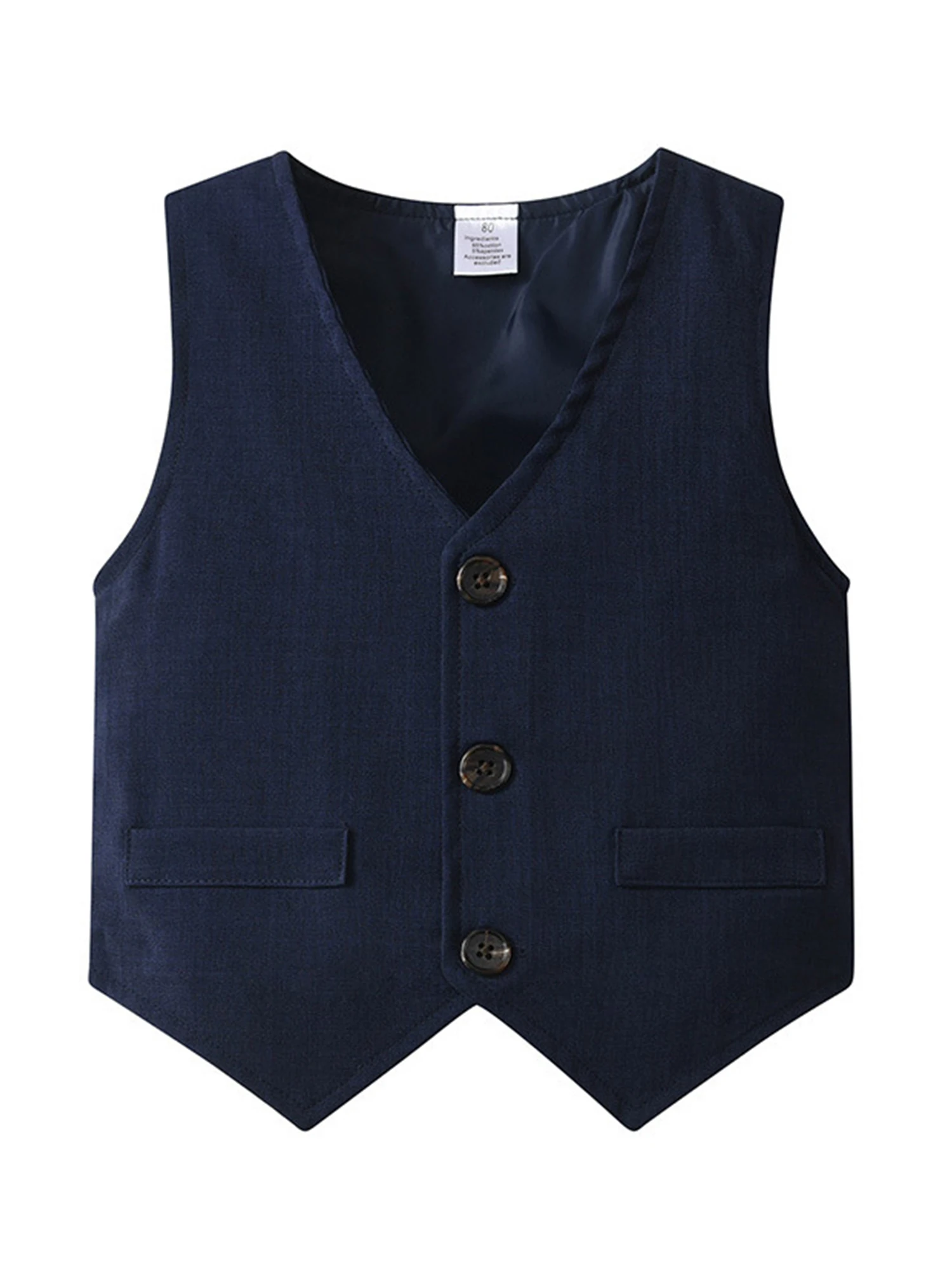 School Uniforms Boys Gentlemen Outfits Evening Suits Host Banquet Birthday Party Performance  photography Vests Tops Shirts