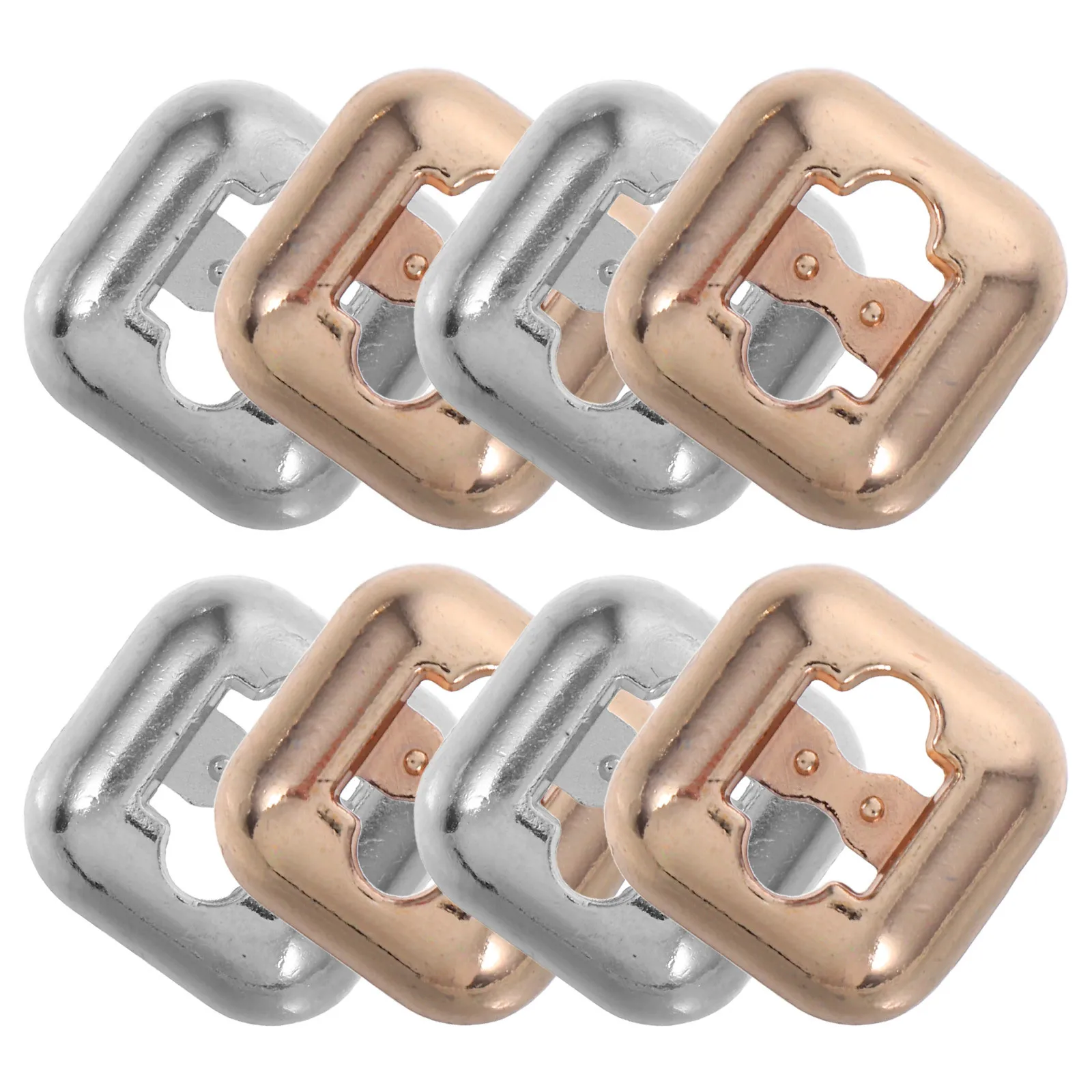 

8Pcs Shoe Clips Zinc Alloy Slip on Shoelace Charms for Sneakers Casual Shoes Easy Fastening Shoe Lace Tie Locks