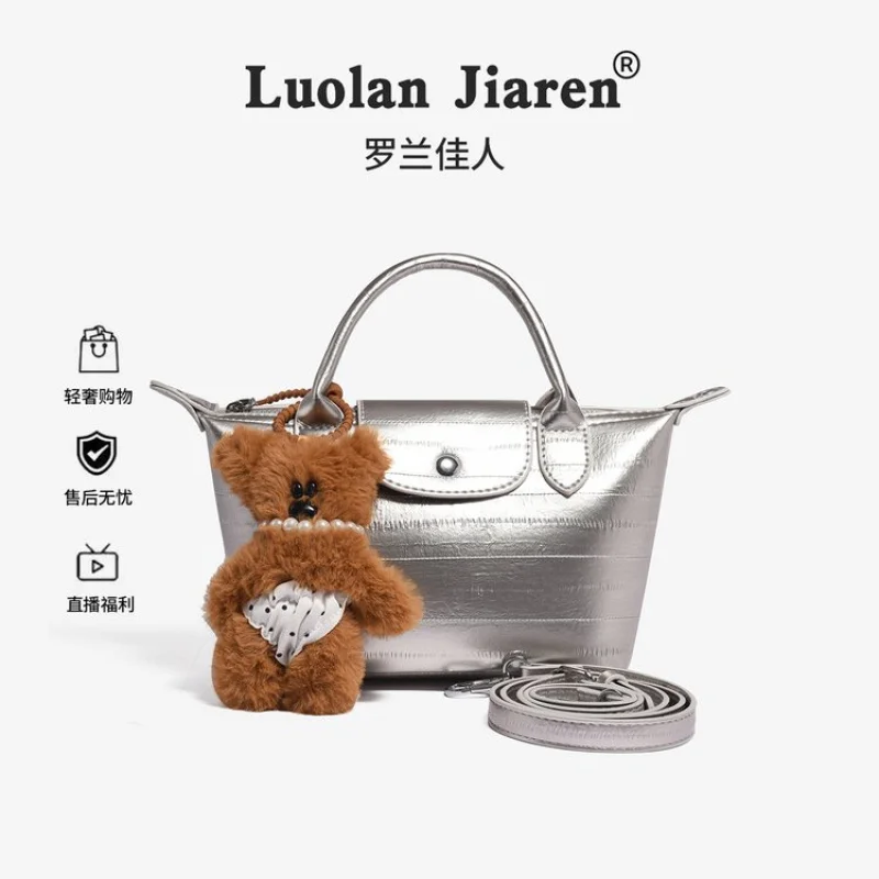 

Высококачественная классическая сумка-мессенджер для повседневных женщин с винтажным буквенным логотипом и минималистской кожаной отделкой