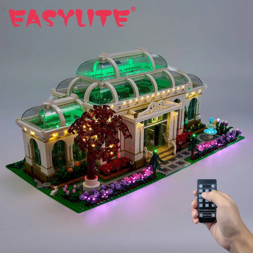 EASYLITE LED-Beleuchtungsset für den Botanical Garden 21353, RC-Version, Bausteine, Spielzeug, Lampenset (Modell nicht im Lieferumfang enthalten).