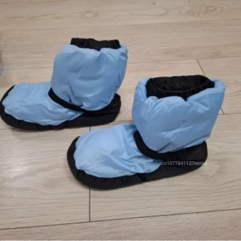 Ballet Dance Warm Boots, Women's Soft Soled Dance Practice Cotton Shoes, Professional Plush Thick Winter Dance Warm Shoes